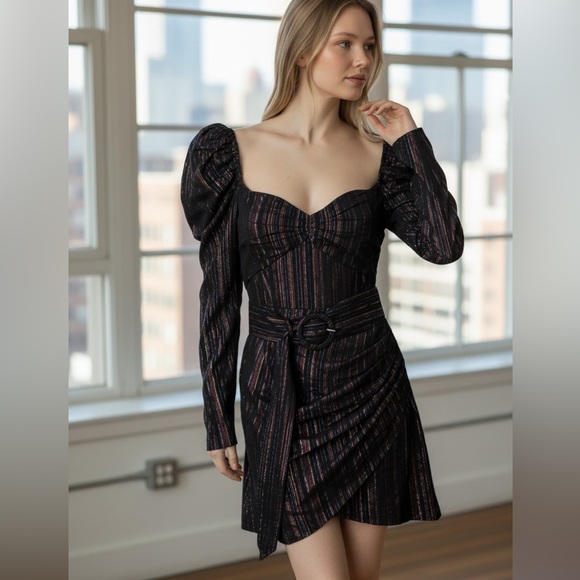 black short puffy dress Womens Puff Sleeve Square Neck Babydoll Mesh Mini Dress A- S : Target black short formal puffy homecoming dresses Plus Size Dress for Women